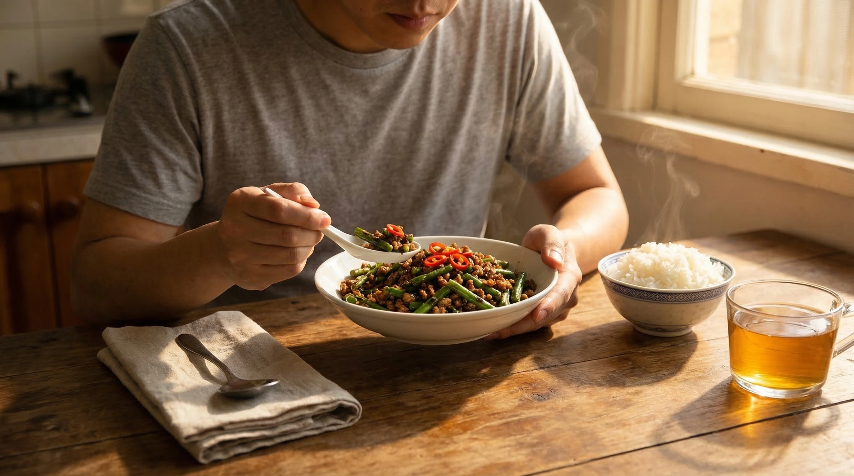 A colourful quick meal from the fast and flavourful collection