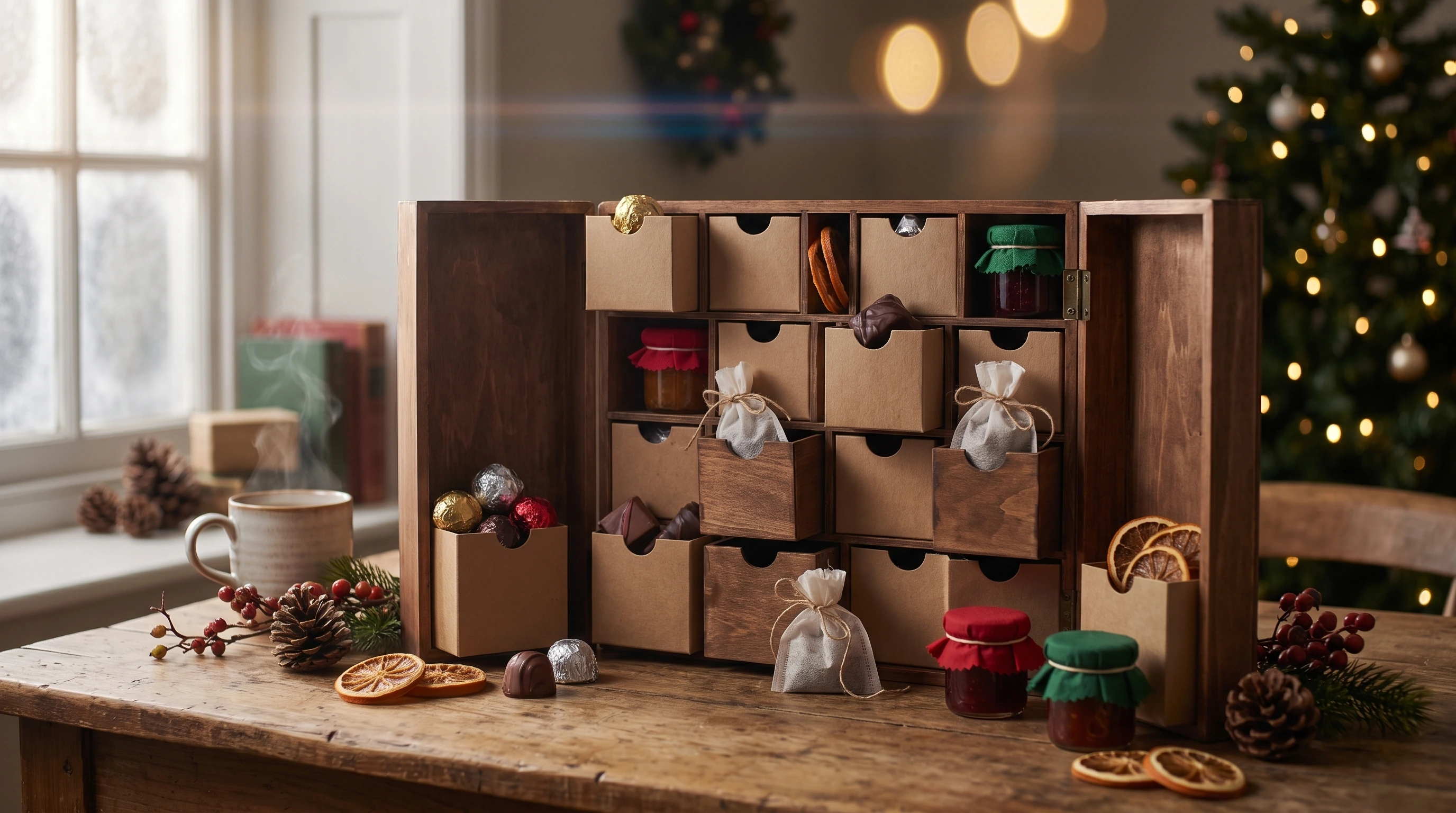 Food advent calendars bring variety to December