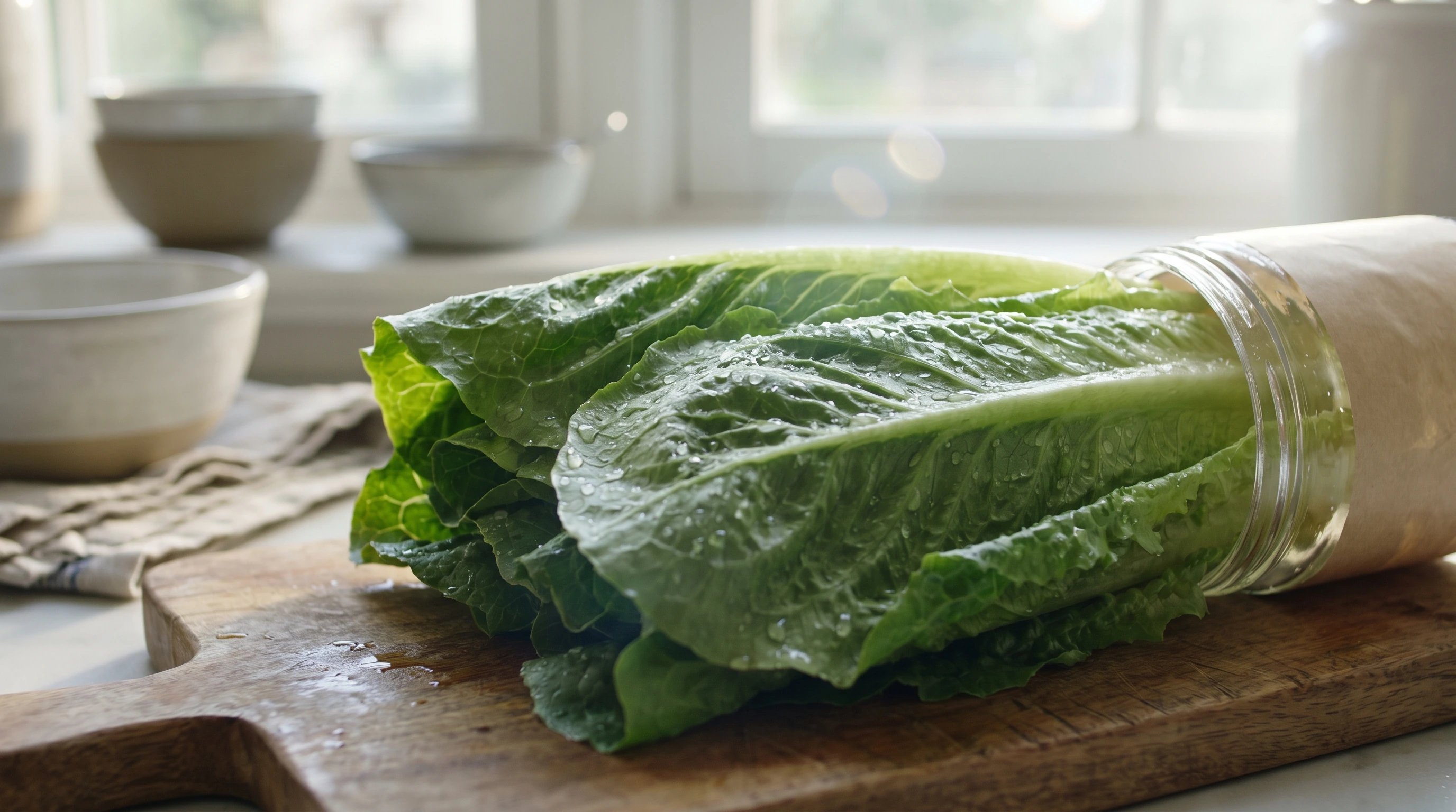 La FDA vincula la lechuga romana con un brote de E. coli