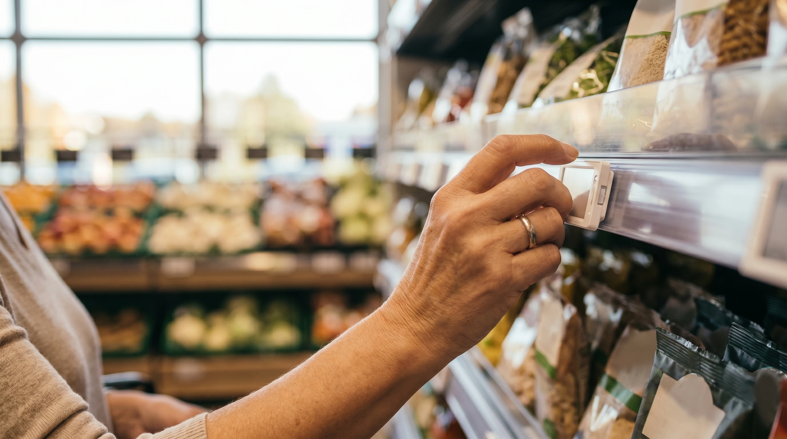 Inflación de alimentos golpea un año bajo