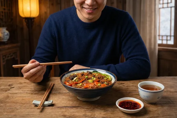 Quick Chinese Beef Noodles