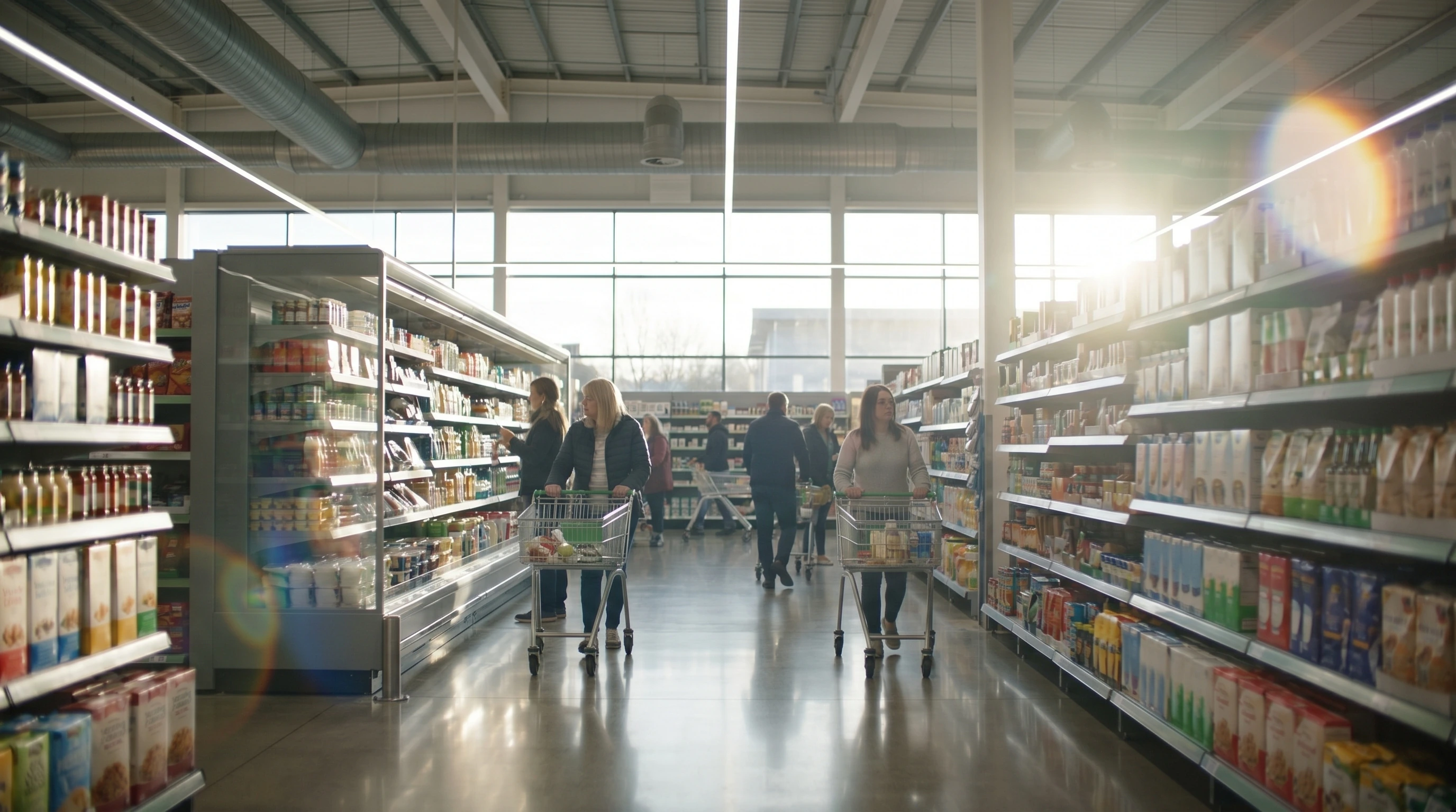 Asda and Aldi Struggle with Sales Growth