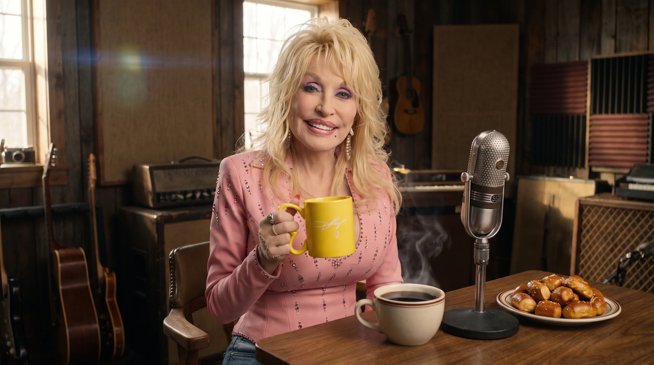 Dolly Parton ξεκινά γραμμή καφέ