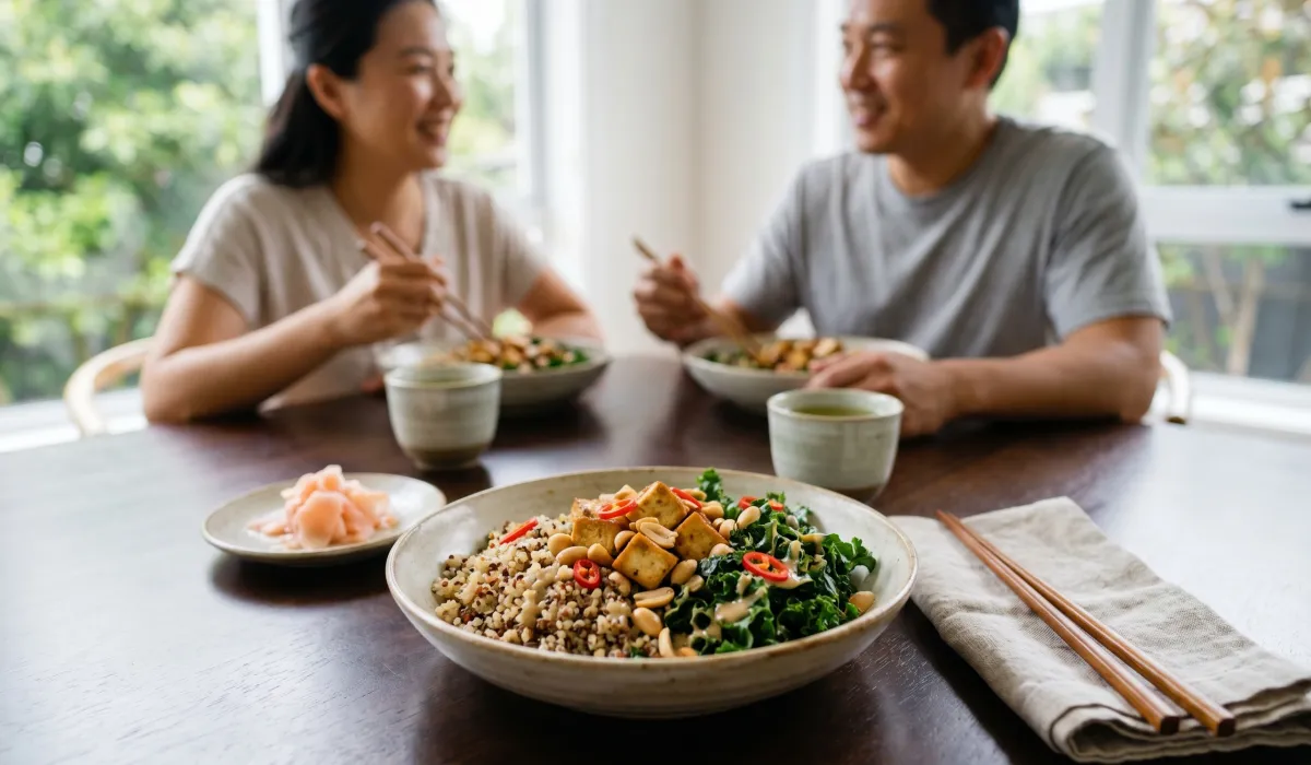 Σαλάτα Vegan Tofu Quinoa