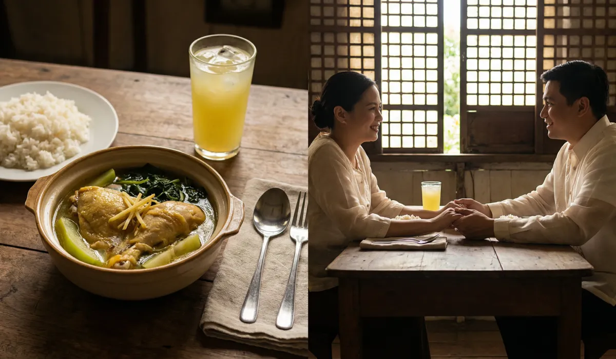 Gingered Chicken Tinola and Green Papaya Soup