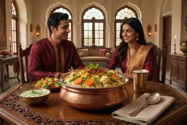 Aromatic Vegetable Biryani
