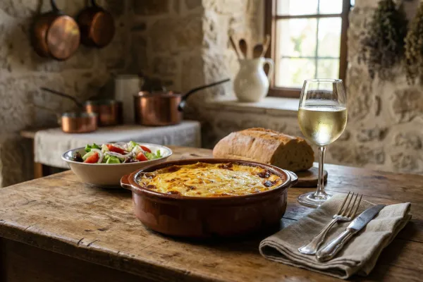 Lasagne chypriote (Pastitsio)