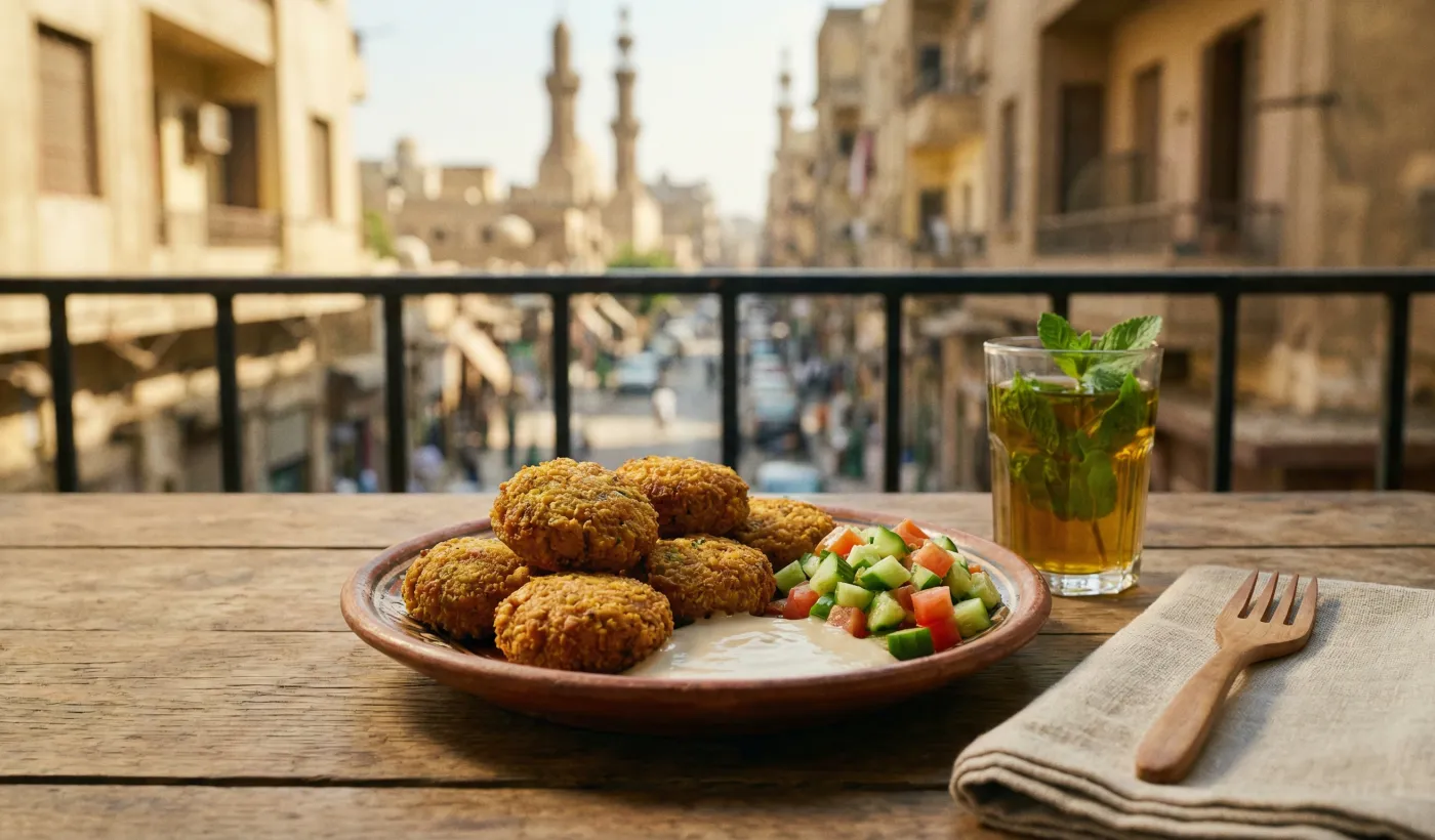 Ta'ameya - Original Falafel de Egipto, Crispy y Herb-Packed