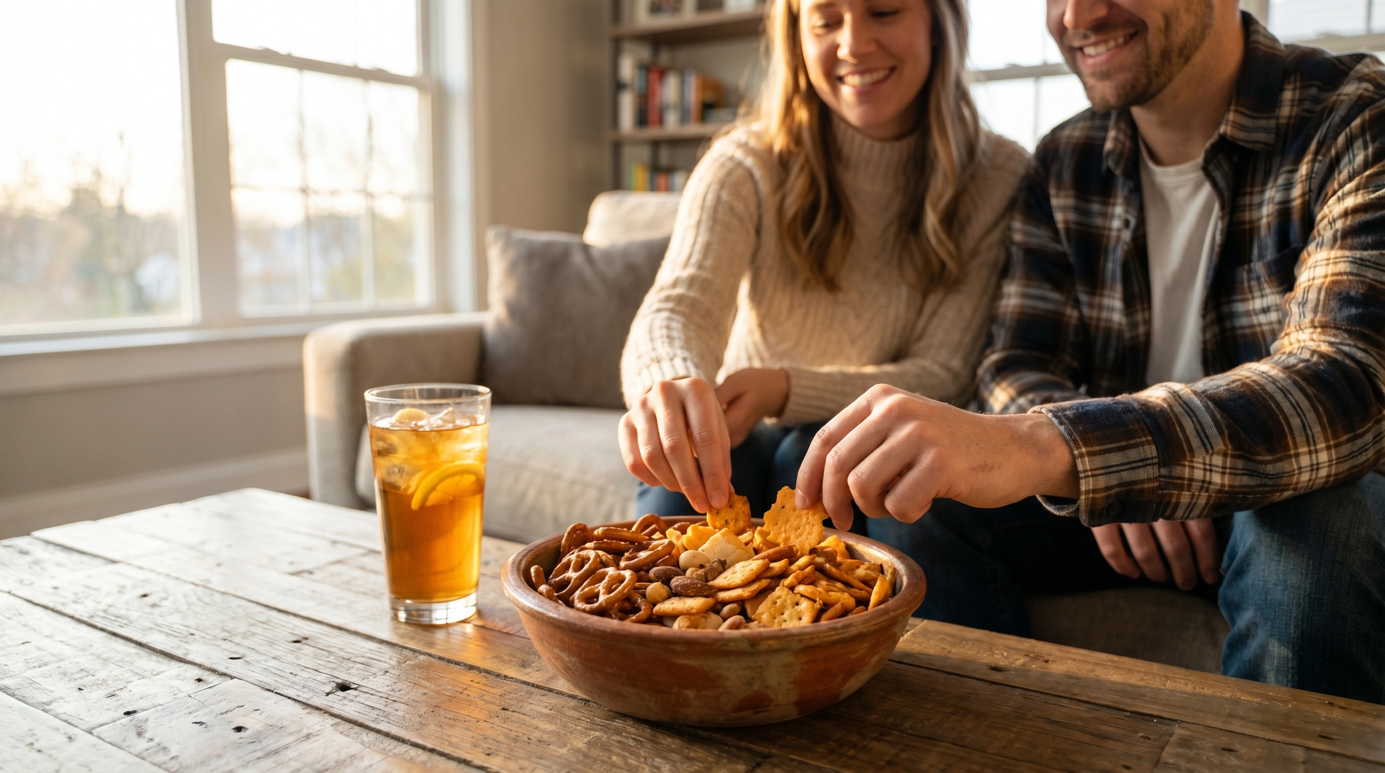 Savory Cracker Snack Mix