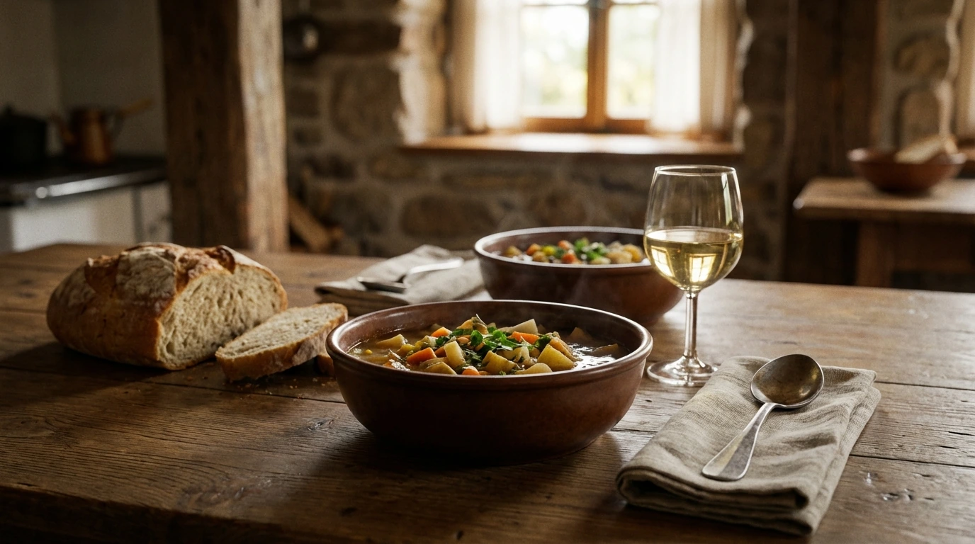 Šelinka: Sopa caliente de apio