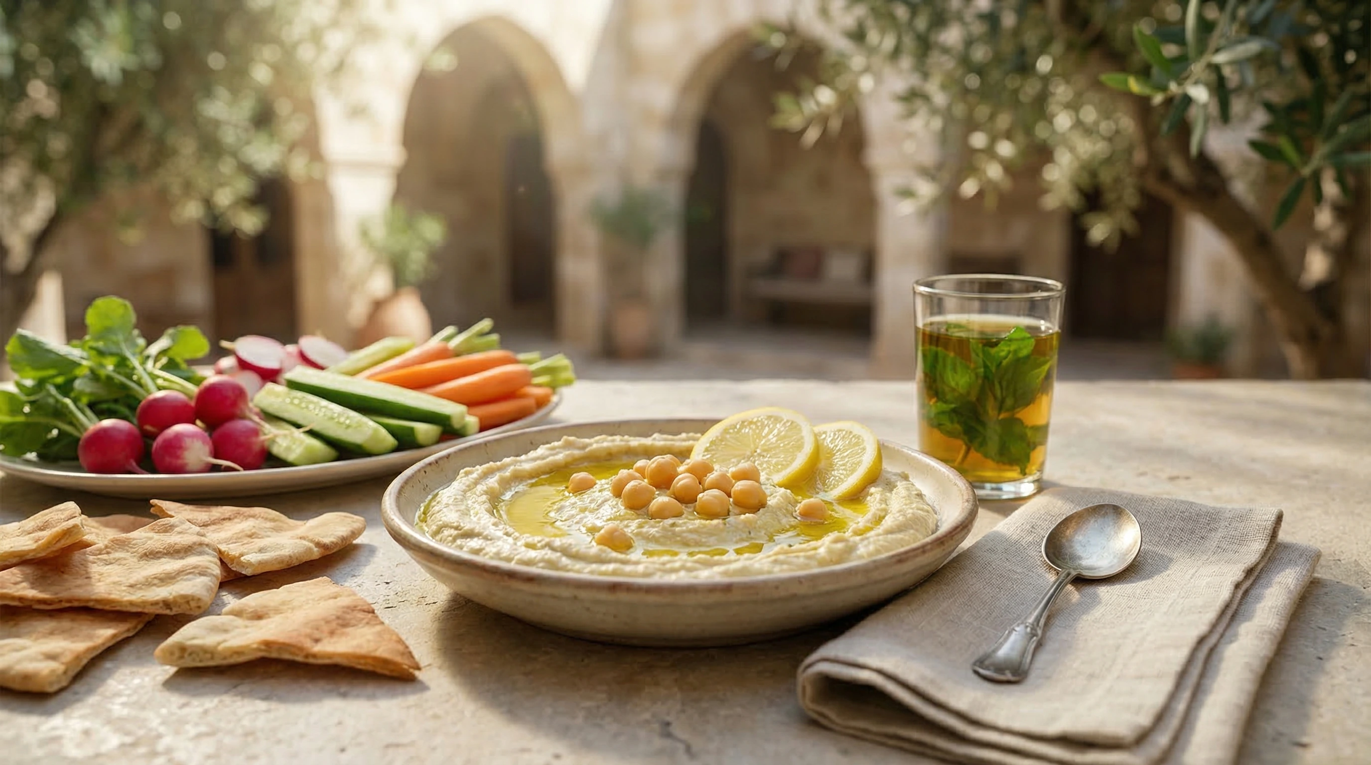 Лимонный артишок Hummus