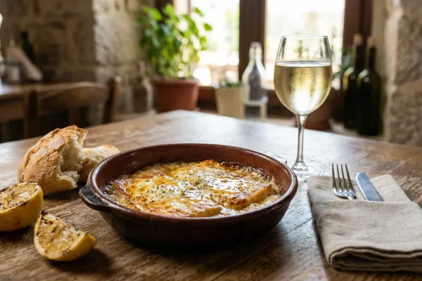Halloumi saganaki