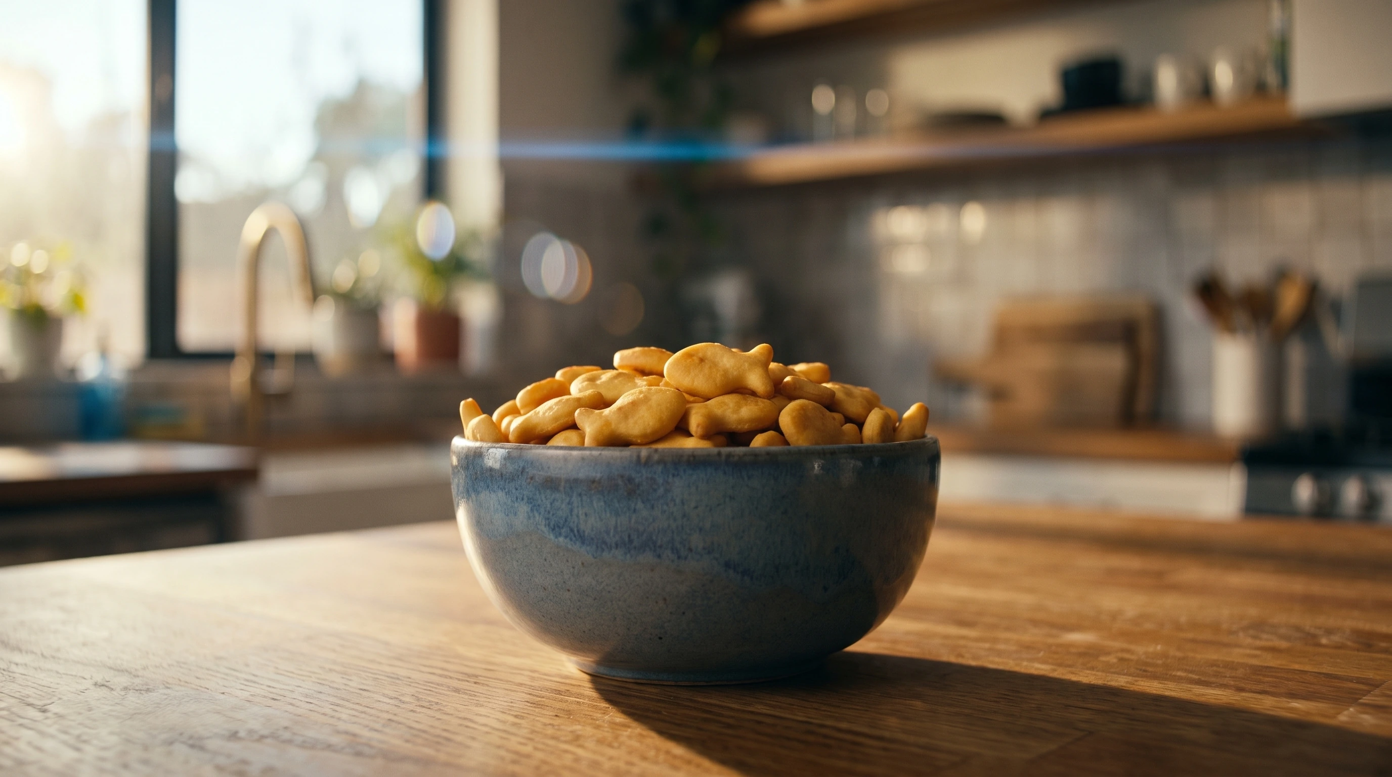 Ενίσχυση πρωτεΐνης για τα σνακ Goldfish