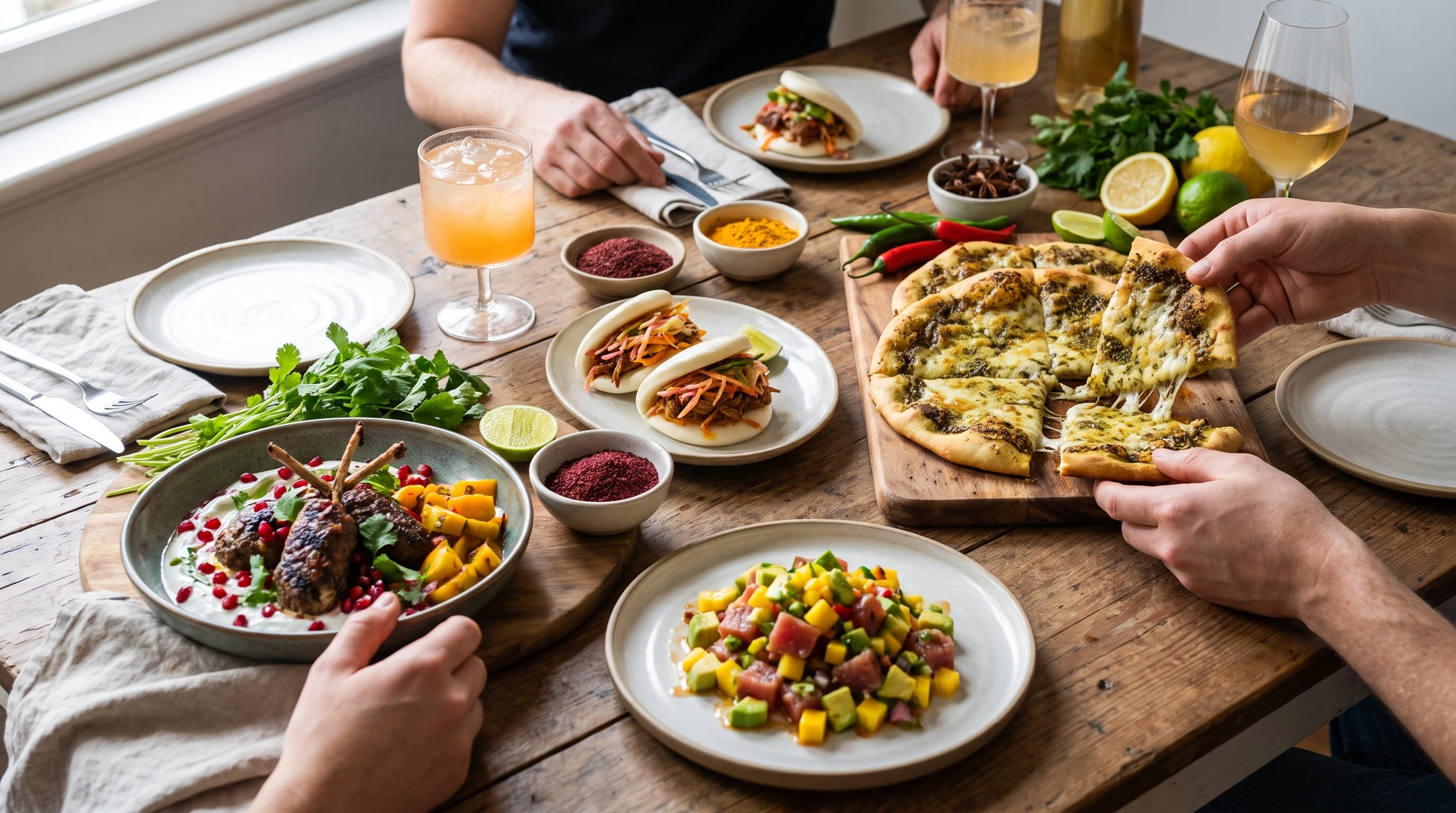 Global Flavours Drive Menu Innovation