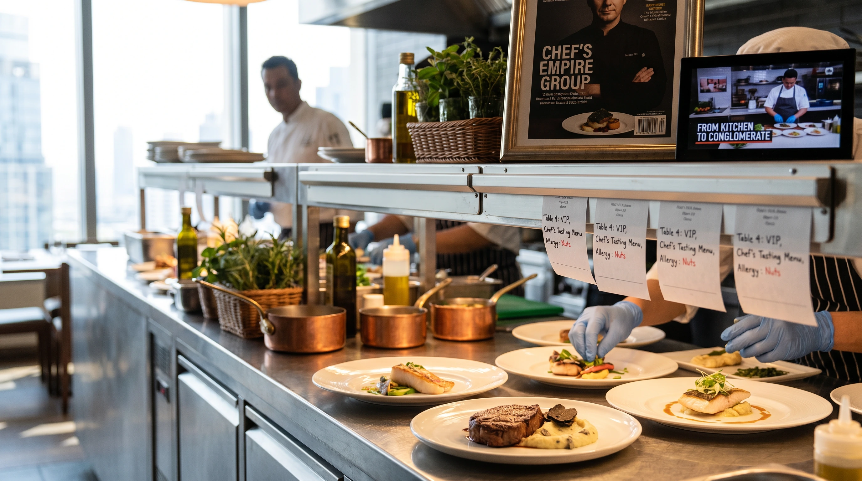 De la cocina a la conglomeración: Cómo los chefs famosos convierten el talento en marcas globales