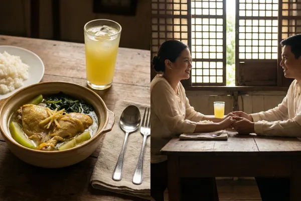 Gingered Chicken Tinola and Green Papaya Soup
