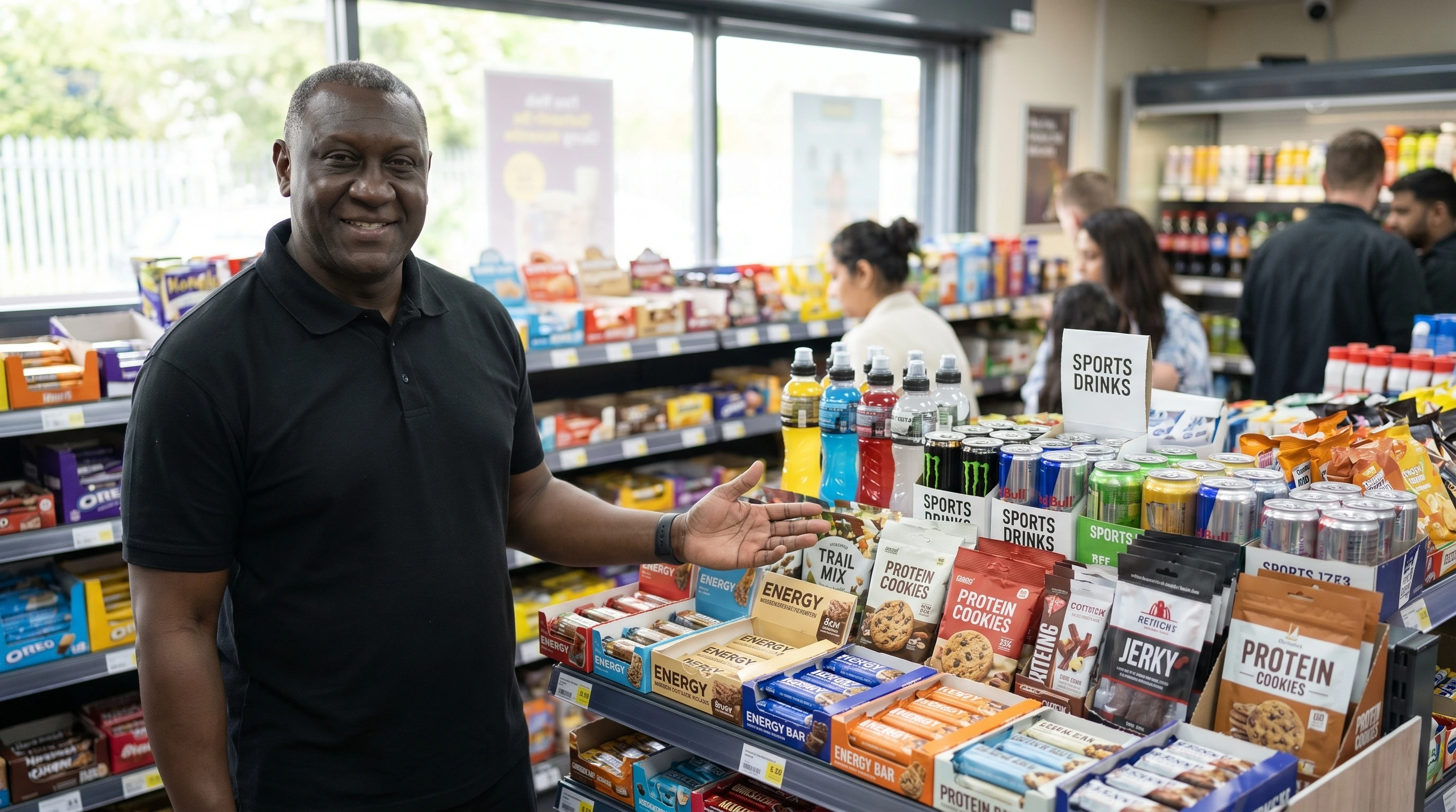 Booker Taps Football Stars for Sport Campaign