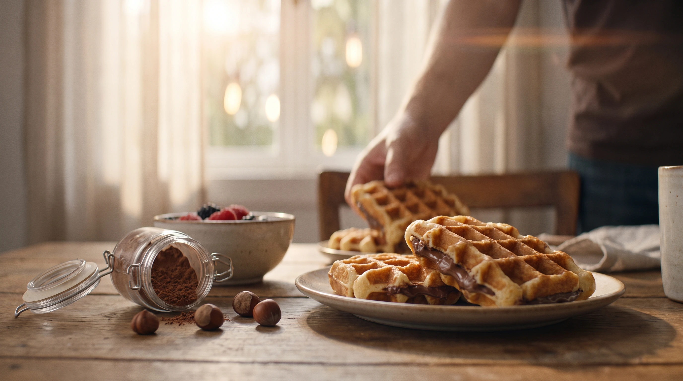Ferrero brings Nutella-filled frozen waffles to US
