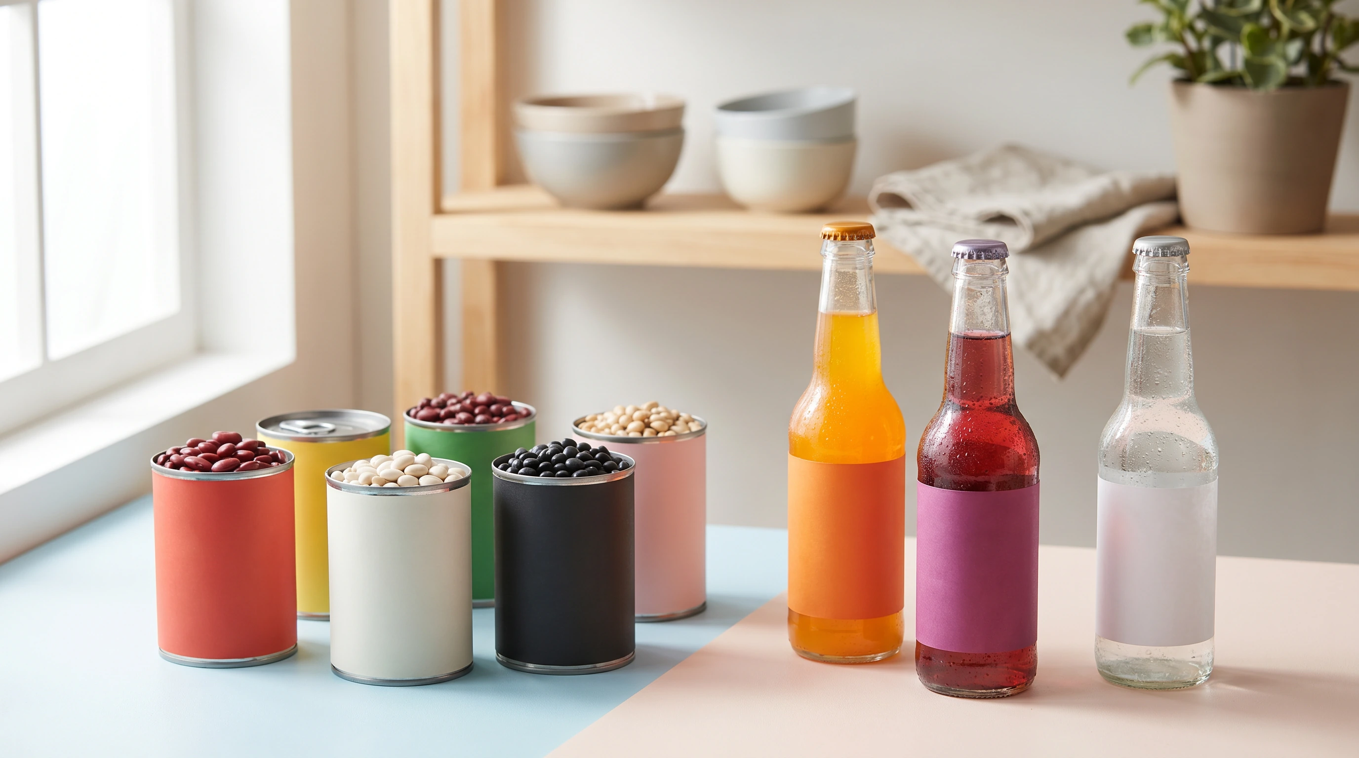 Experimentos de frijoles de Bush con sabores de postre