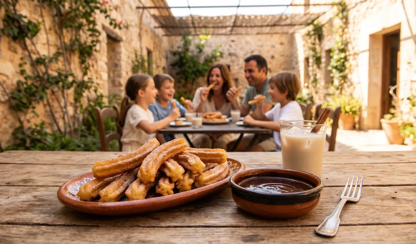 Cannelle dorée Churros