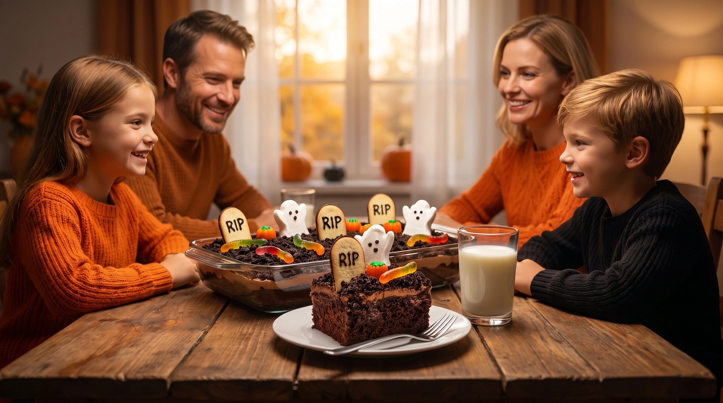 Halloween Graveyard Dirt Cake