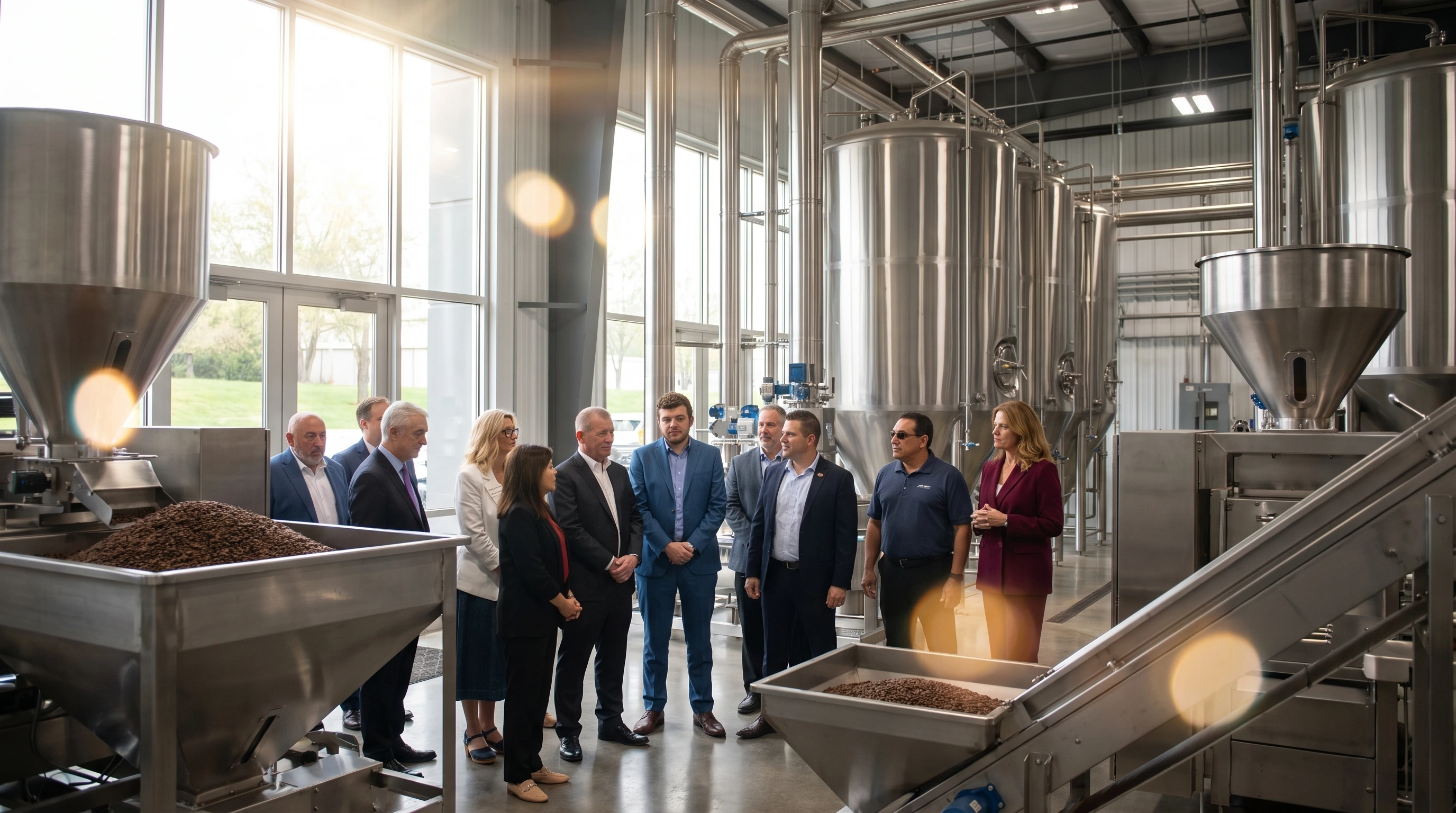 Kerry inaugura planta de extracción de café