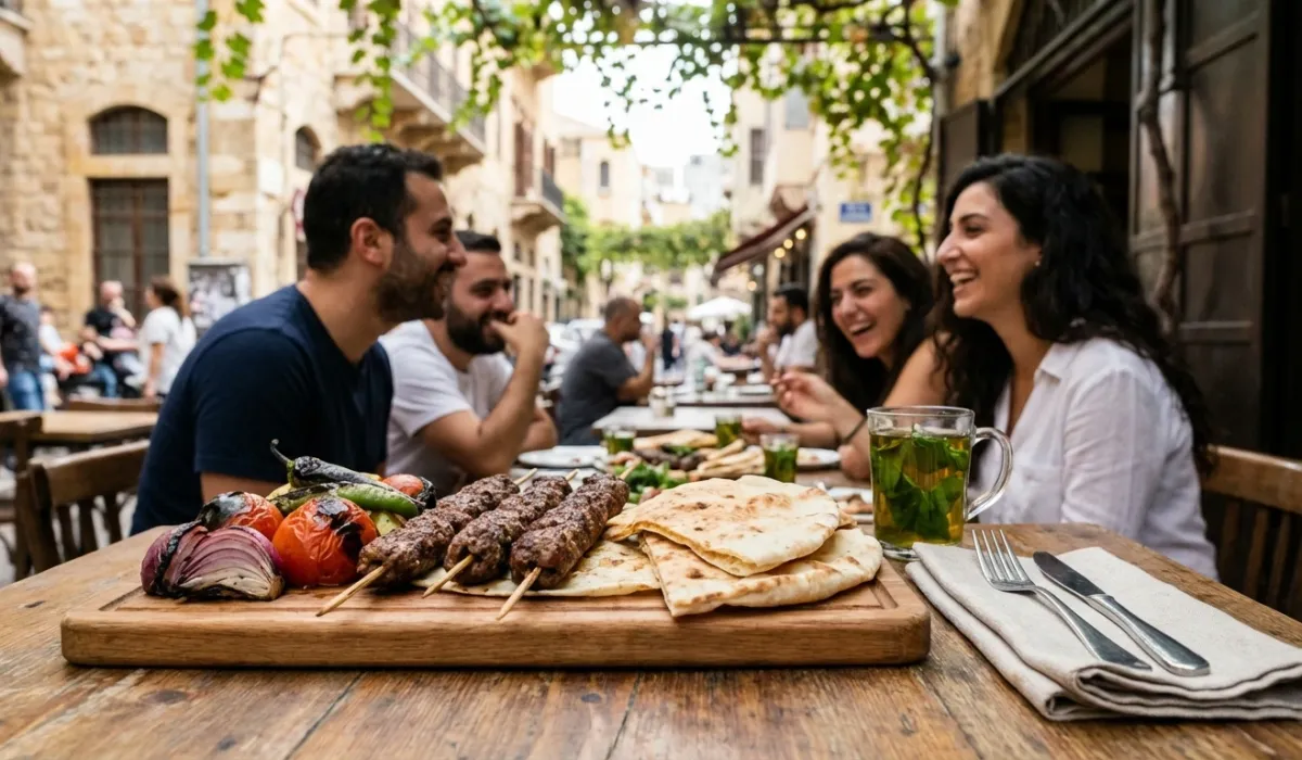 Kafta de carne a la libanesa