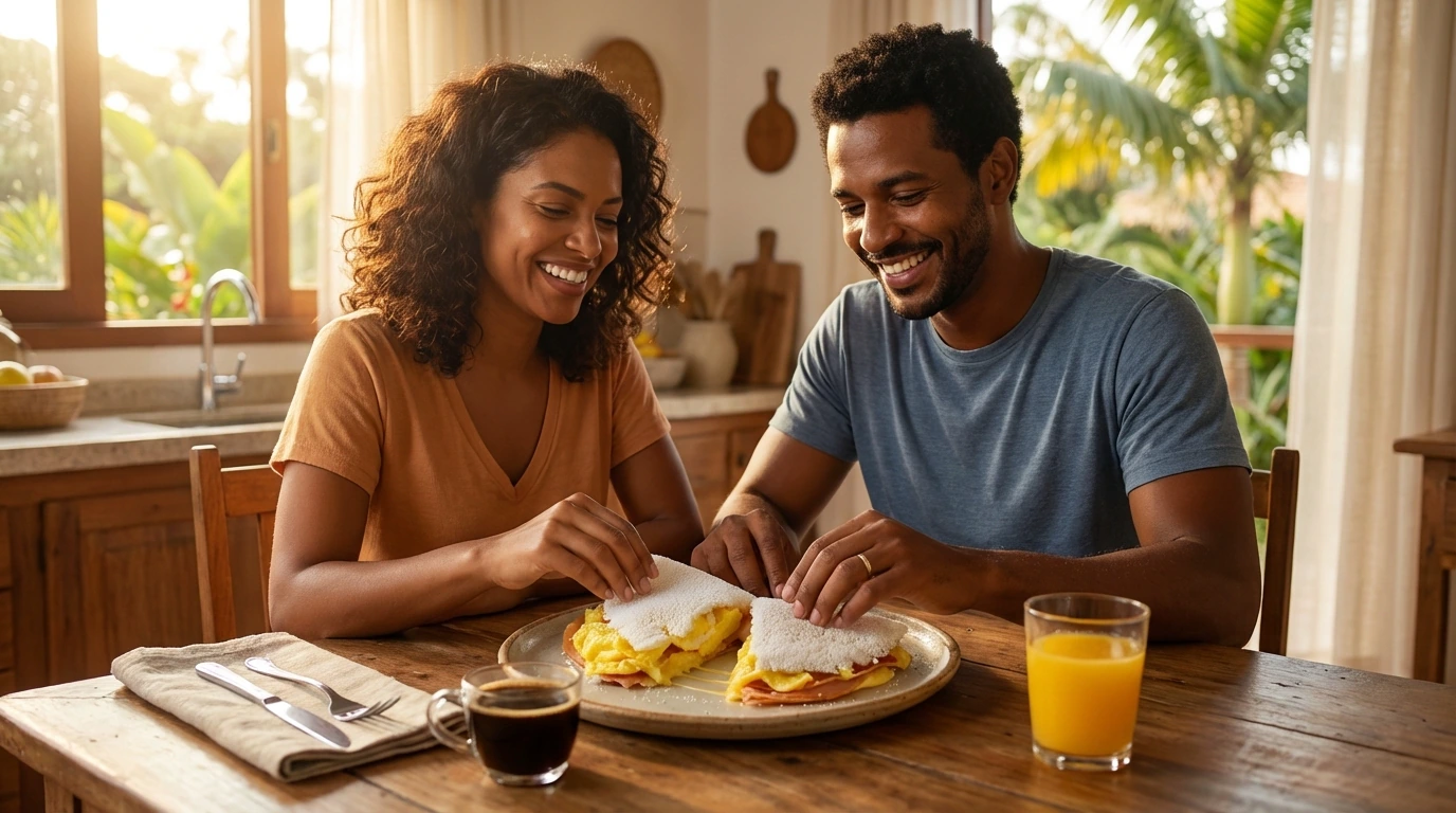 Brazilian Breakfast Tapiocas