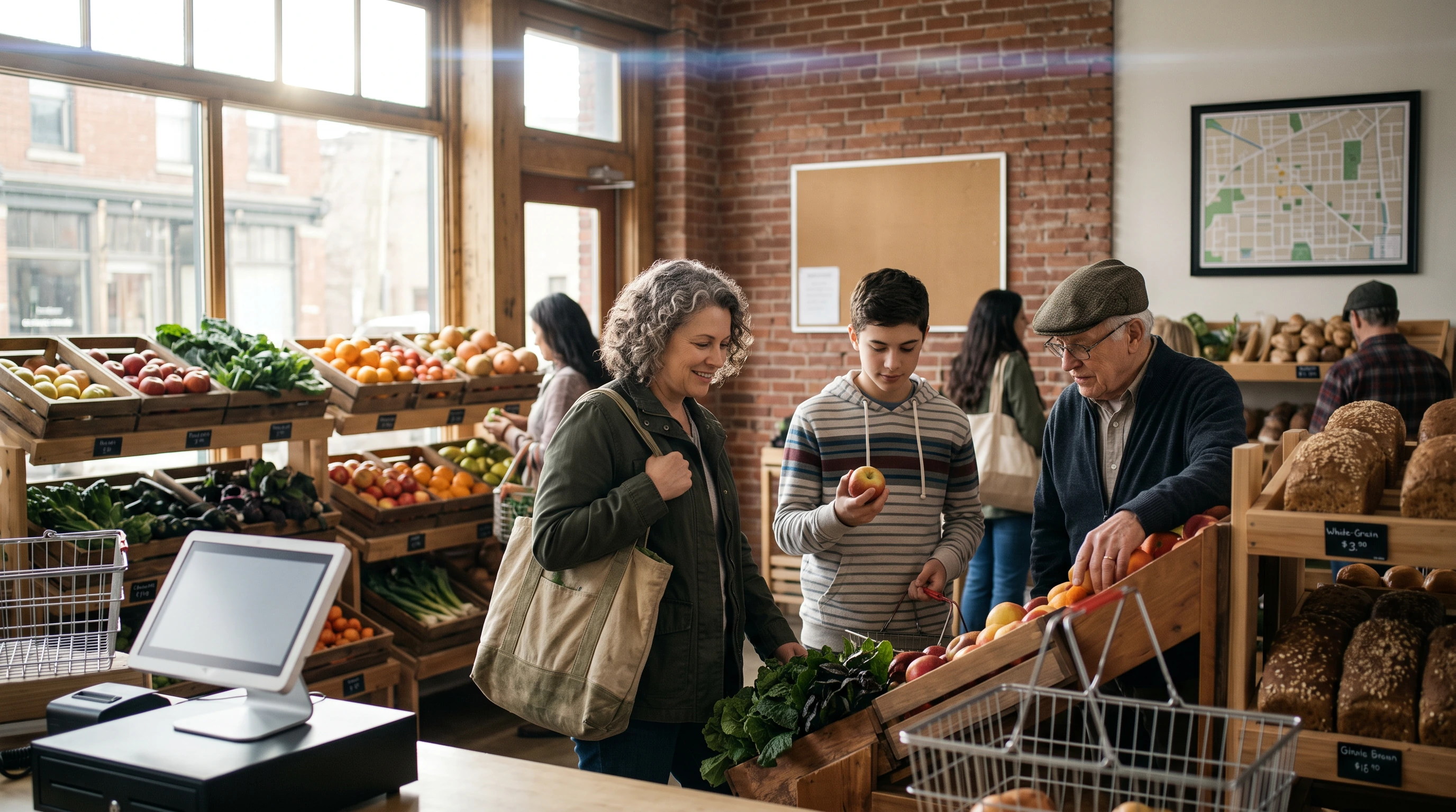 Códigos postales, estantes vacíos y la lucha por la alimentación