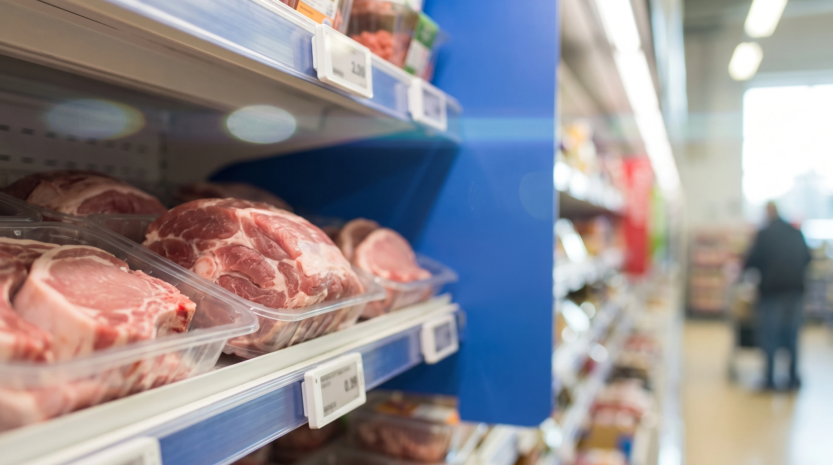 Pork Prices Diverge Between Farms and Shops