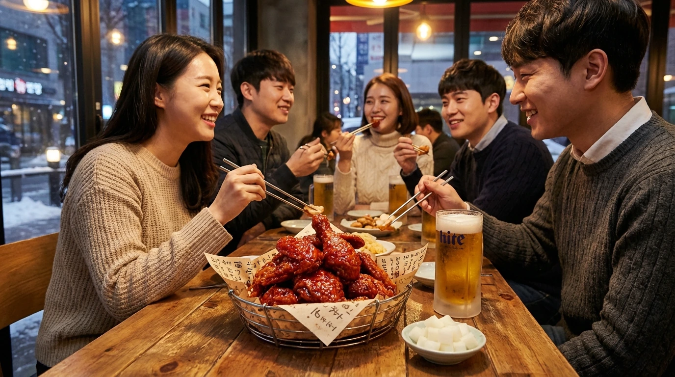 Pollo frito coreano, la versión definitiva.