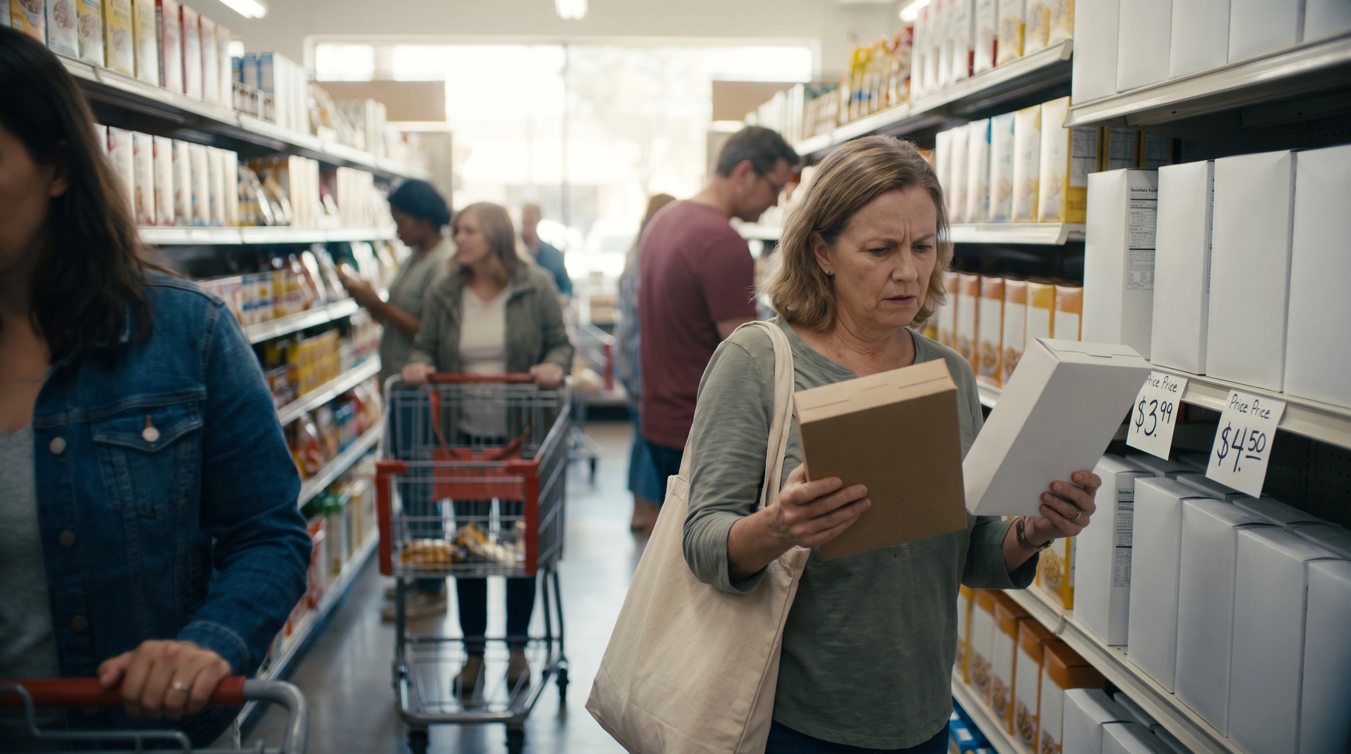 Cost-conscious grocery shoppers widen their search for deals