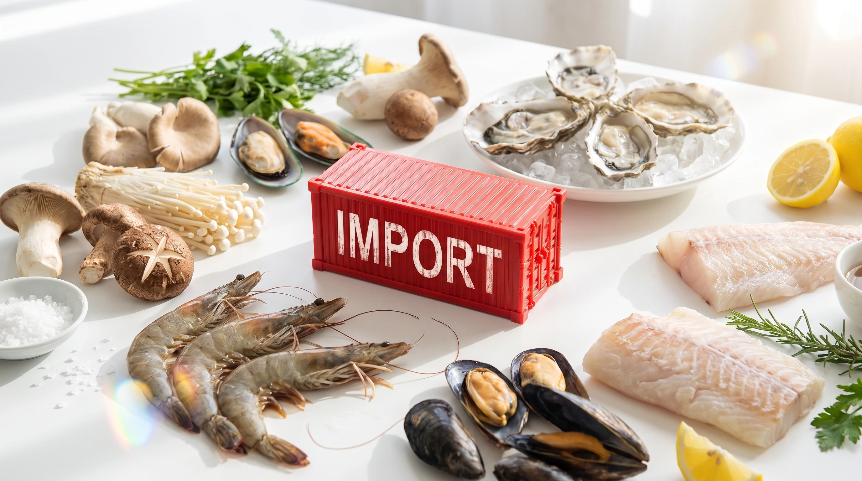 FDA Maintains Strict Import Controls on Seafood and Mushrooms