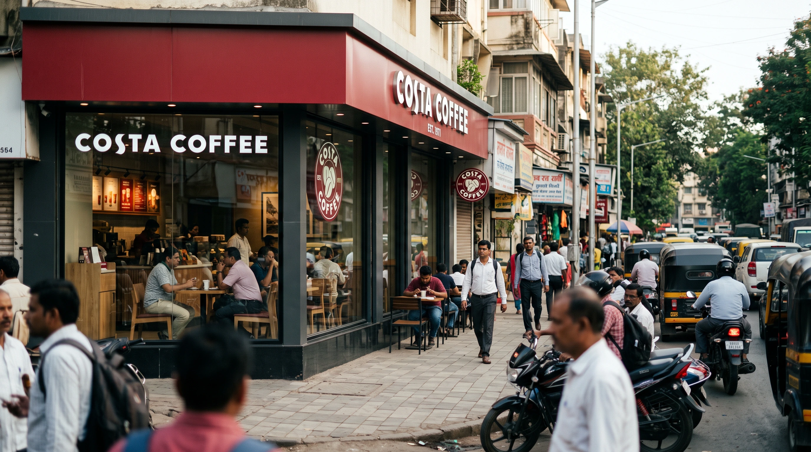 Costa Coffee reduce su presencia en la India