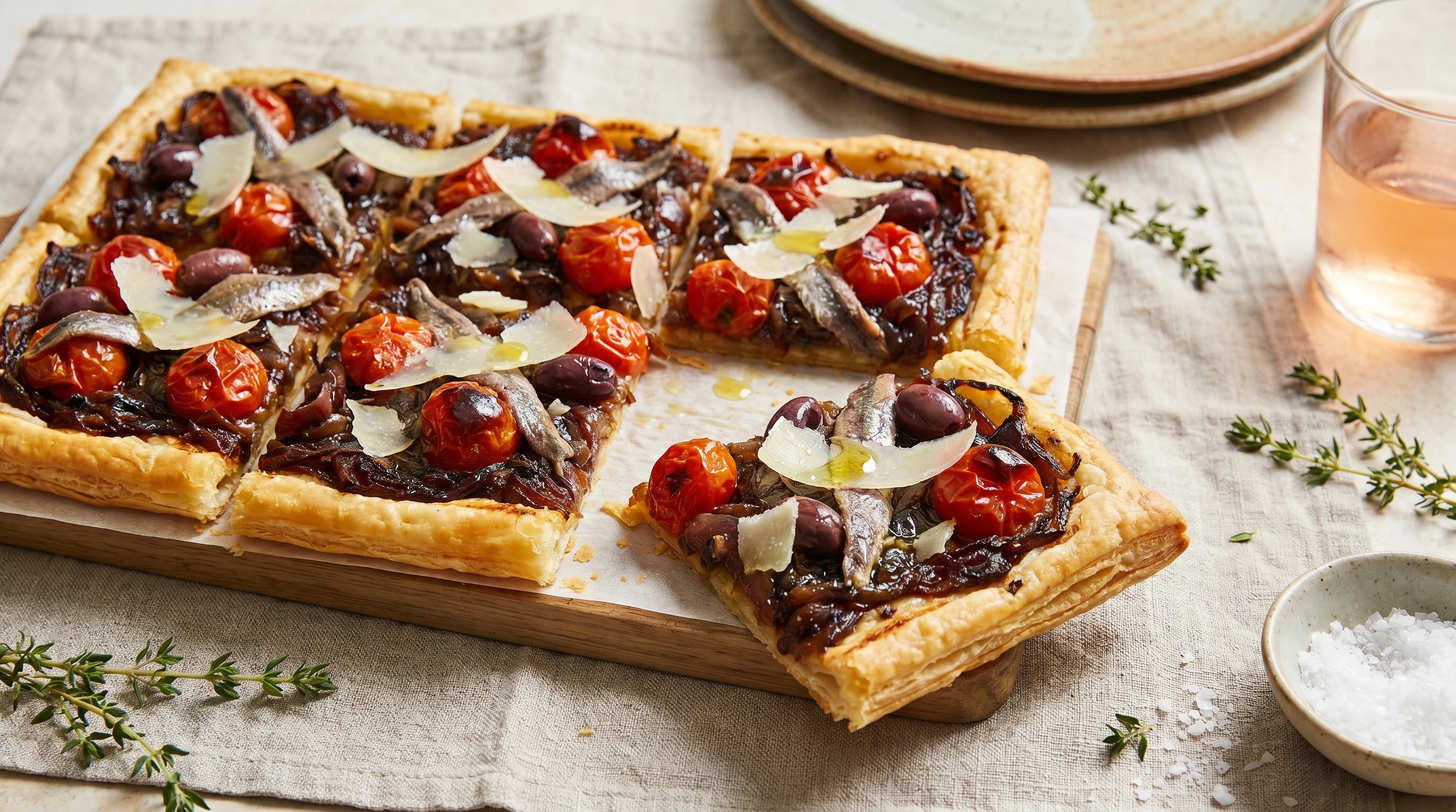 Roasted Tomato Pissaladière
