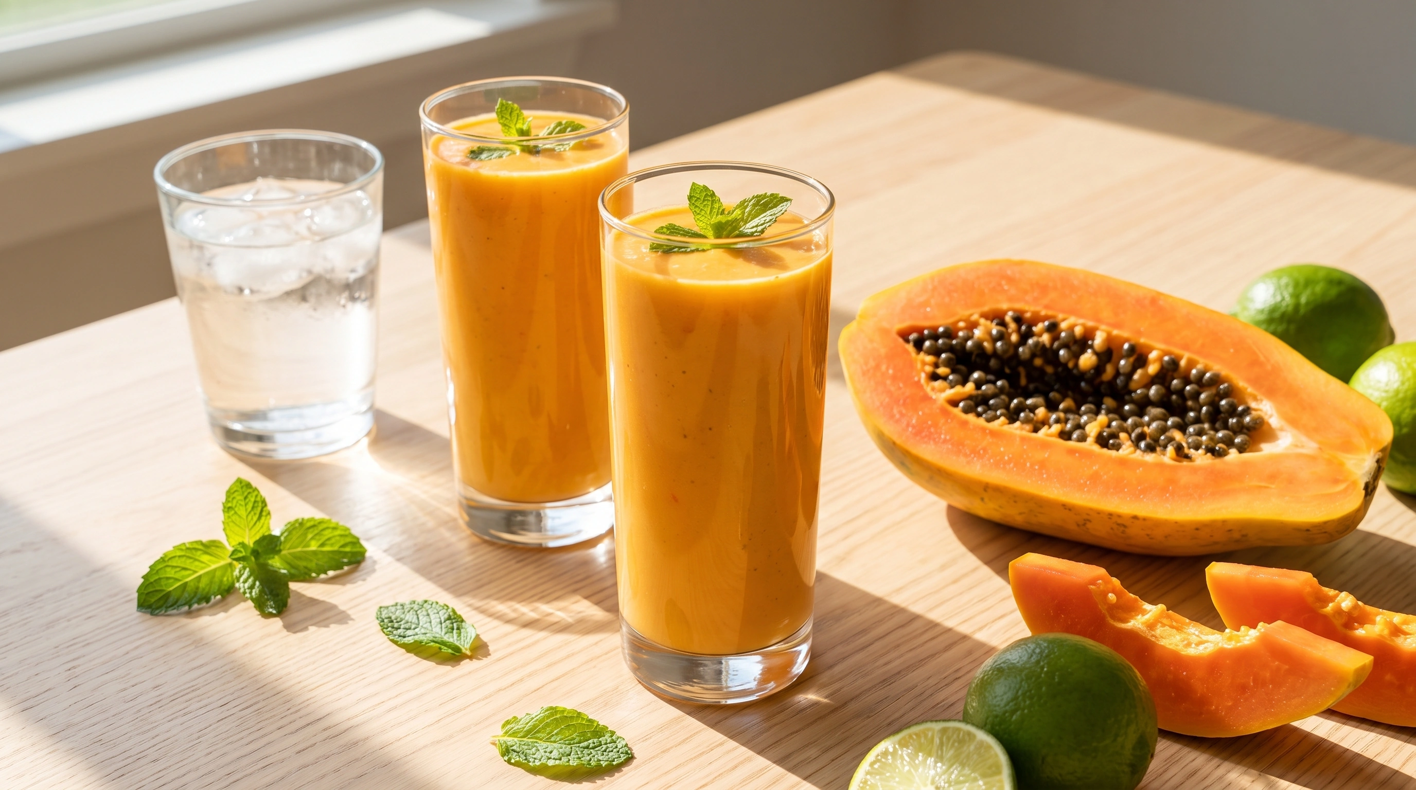 Turmeric Papaya Smoothie