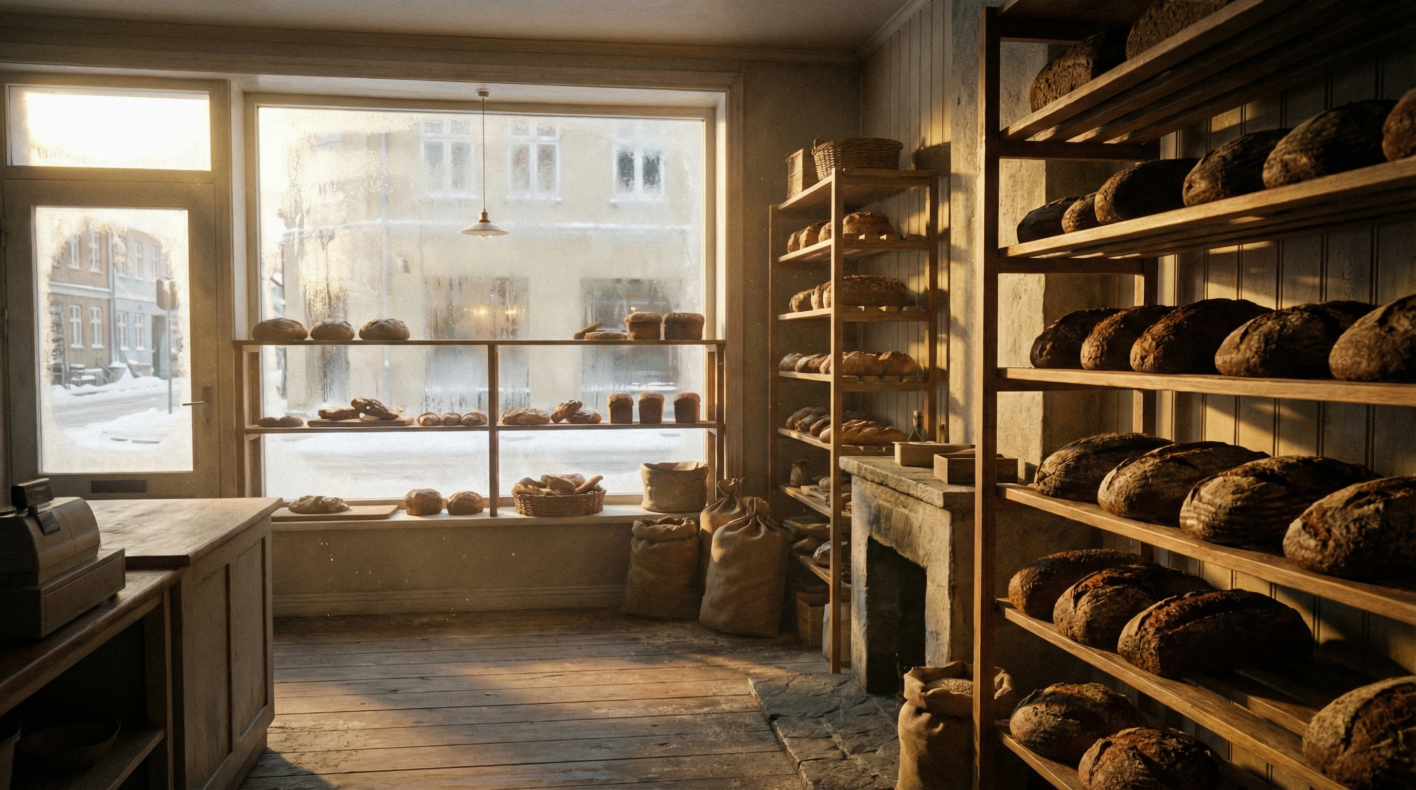 Pain de seigle danois de nuit (Rugbrød)