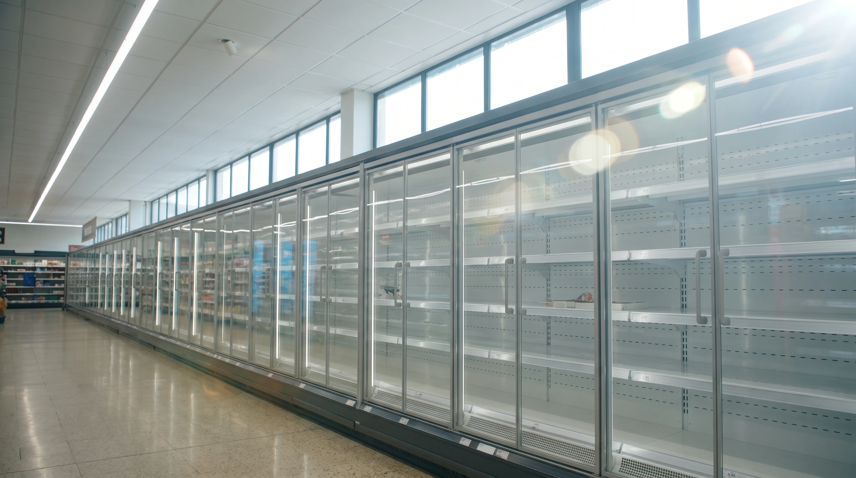 UK Heatwave Causes Supermarket Fridge Failures