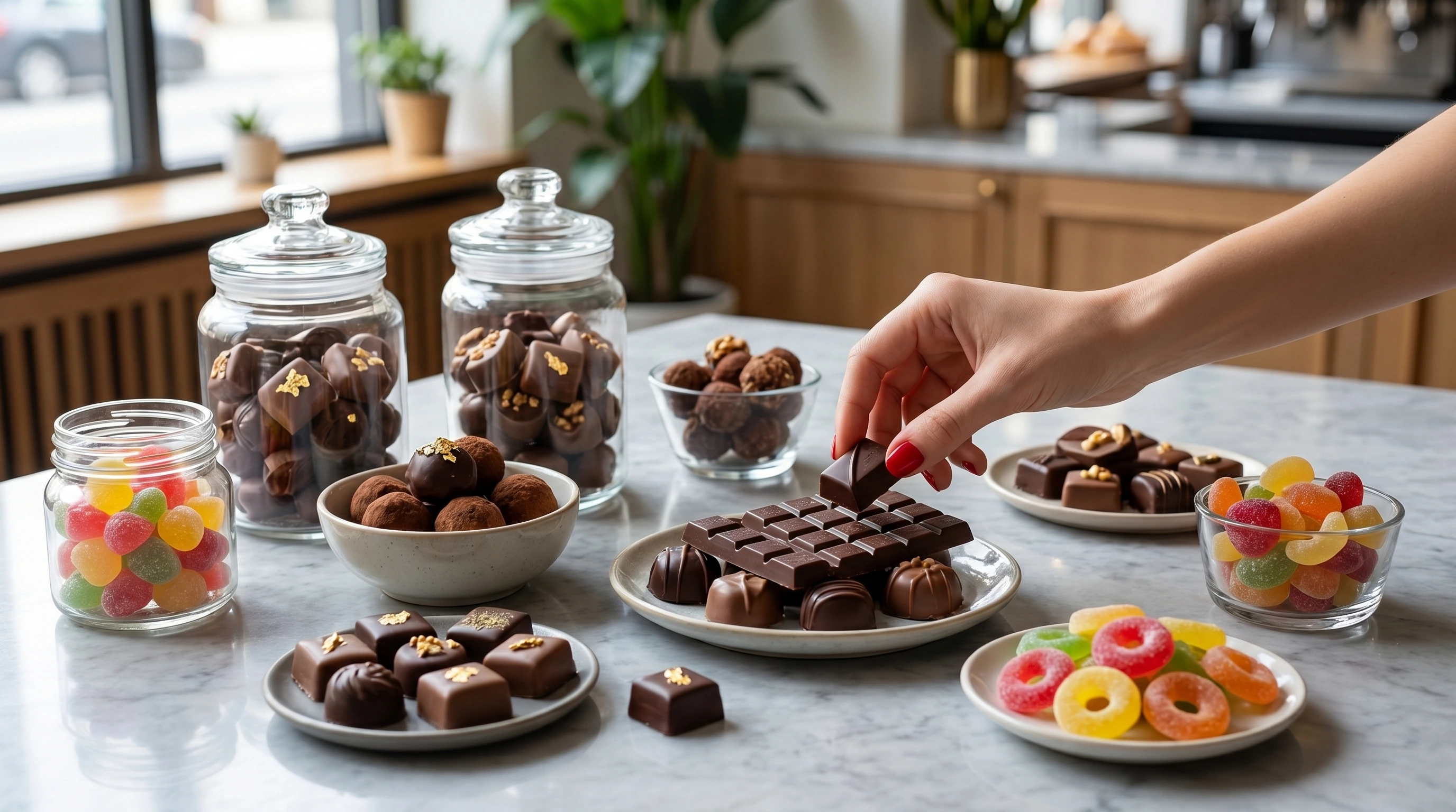 Sabor y sentir el plomo dulce Treats
